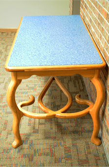 Blue Table Full Side