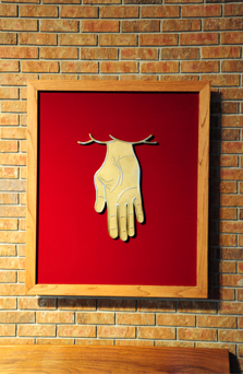 Red Hand Art Full Front