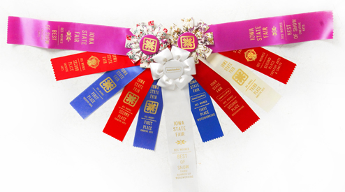 Iowa State Fair Awards and Ribbons