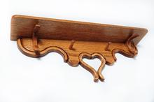Red Oak Top Design 1 Front Left
